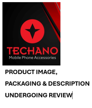 Techano IPH to USB-A Cable Charge/Sync White