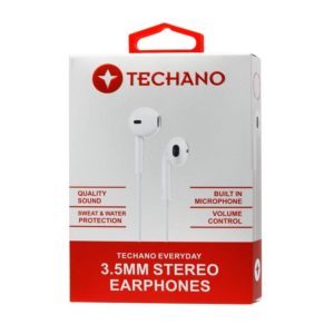 Techano Everyday 3.5mm Stereo Earphones