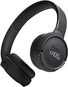 JBL Tune 520 Bluetooth On Ear Headphones - Black and Blue