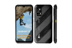 AGM H6 Lite 4G Rugged Smartphone 128GB IP69 6.52" Screen Black