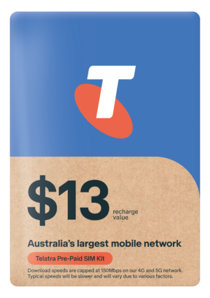 Telstra Preloaded Starter Kit $13