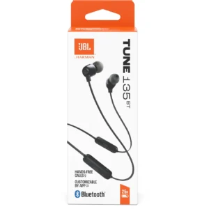 JBL Tune 135BT Wireless IN-EAR Headphone - BLACK