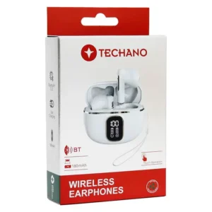 Techano U15 Pro True Wireless Stereo Earphones White